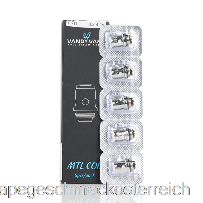 Vandy Vape Berserker MTL Ersatzspulen 1,8 Ohm BSKR MTL Spulen Vape Geschmack